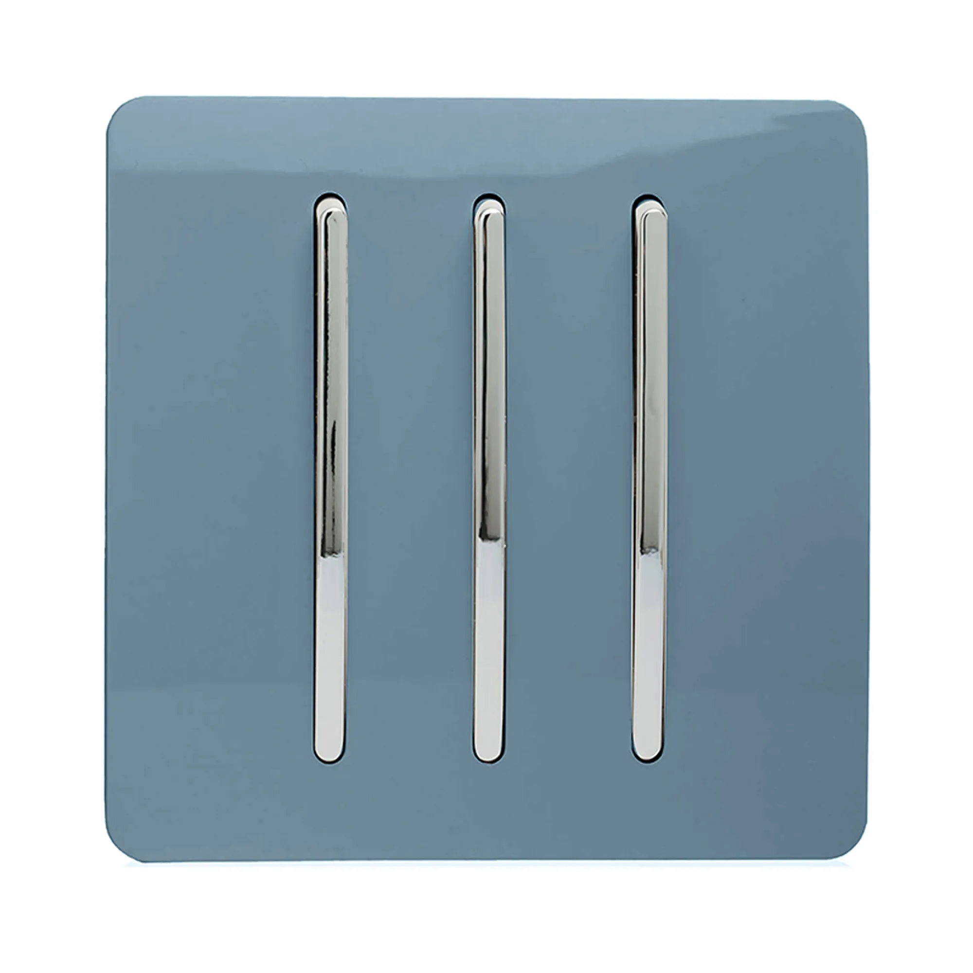 ART-SS6SK  3 Gang 2 Way 10 Amp Rocker Sky